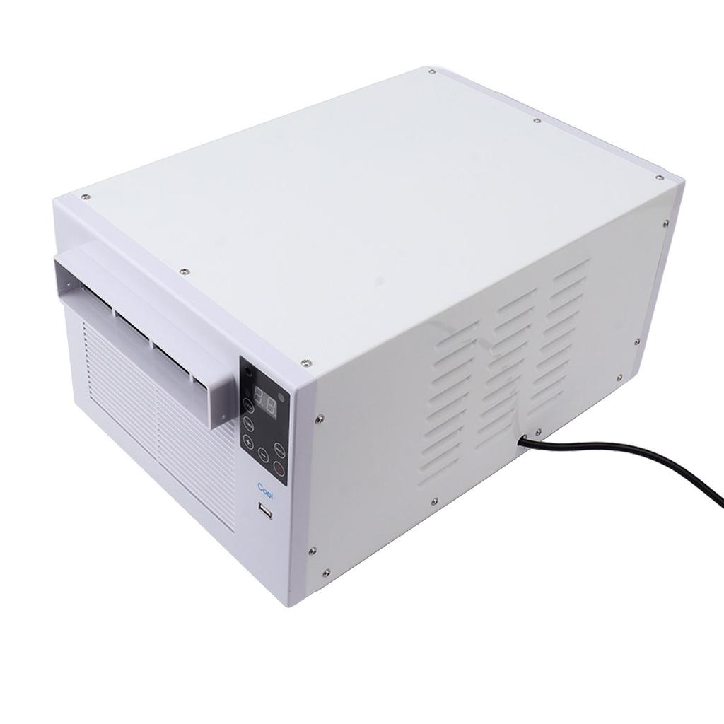 Мощный охлаждающий малошумный мини-кондиционер с 1,5-метровой сеткой для кровати с вентиляционной трубой для кухни и кабинета