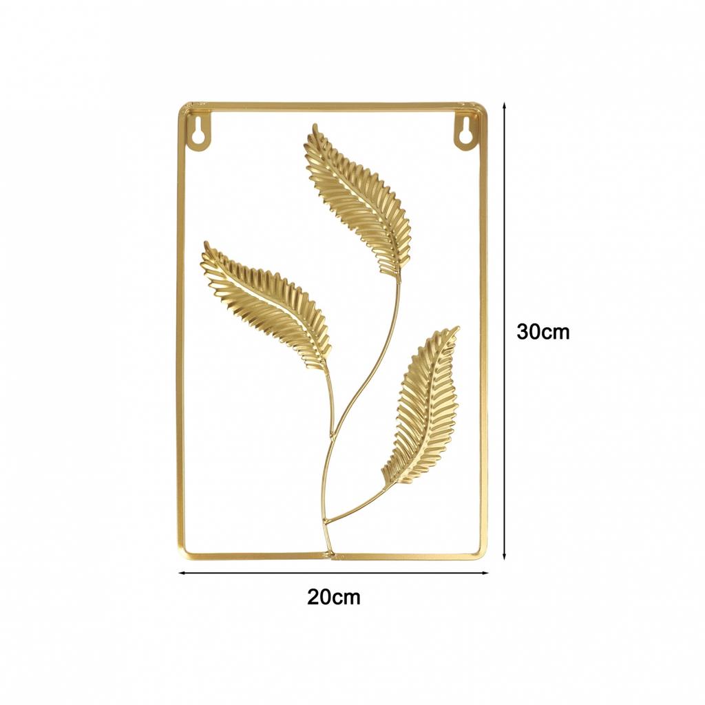Золотой лист настенное украшение украшение для гостиной настенный декор