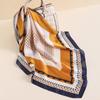 2024 New 70 CM Silk Shirt Decoration Small Square Scarf Fashionable And Versatile Commuting Scarf Neck Protection Scarf