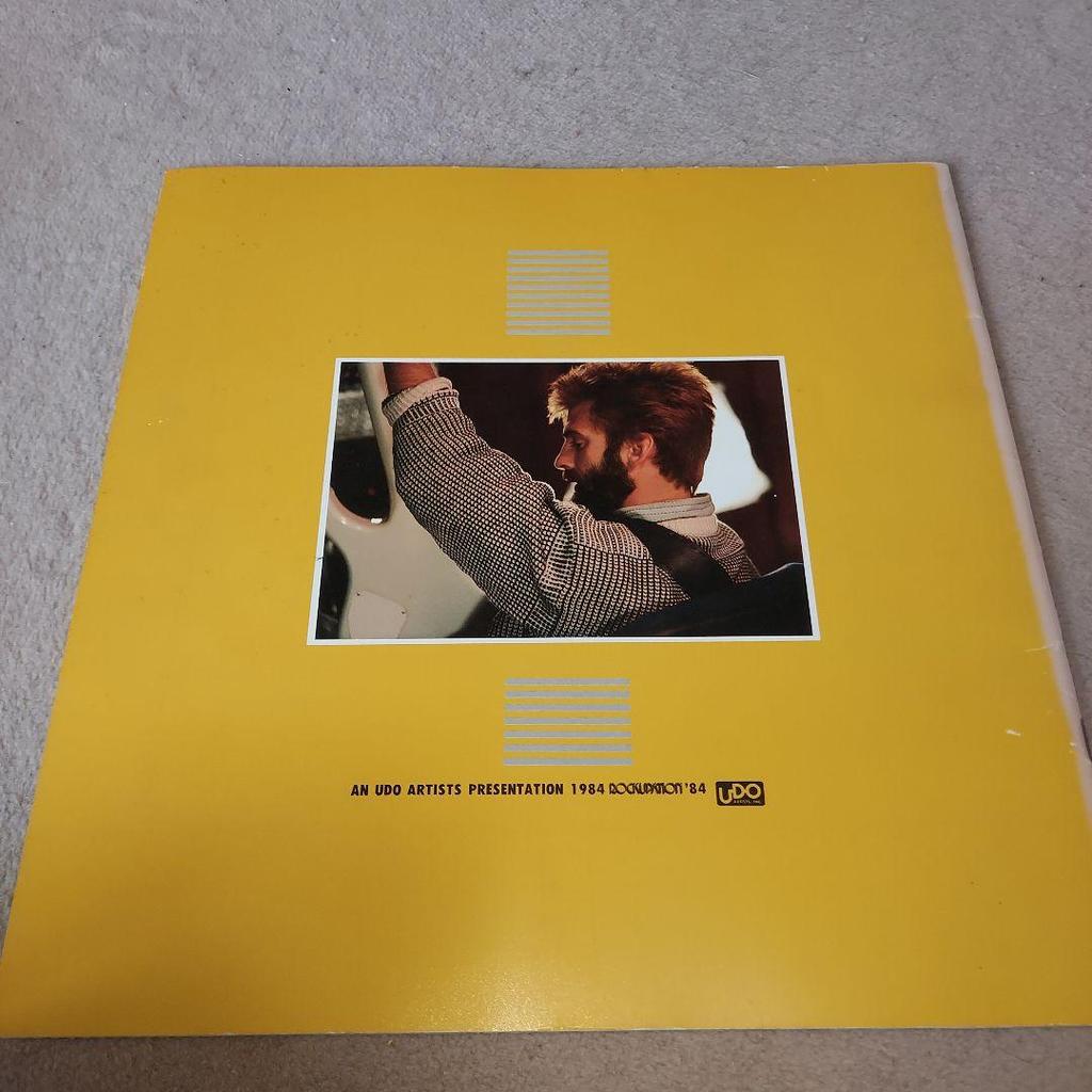 [USED] Kenny Loggins 1984 UDO Pamphlet