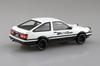 Aoshima Bunka Kyozai Rakupla Snap Kit Initial D Hachiroku Scale Plastic Model (AOSHIMA) No. CM-1 Takumi's 1/32 Pre-Colored