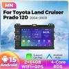 8-дюймовая 64G Беспроводная Автомагнитола Stereo с Carplay для Toyota Land Cruiser Prado 120 2004-2009 Android Auto Мультимедийный Плеер Autoradio