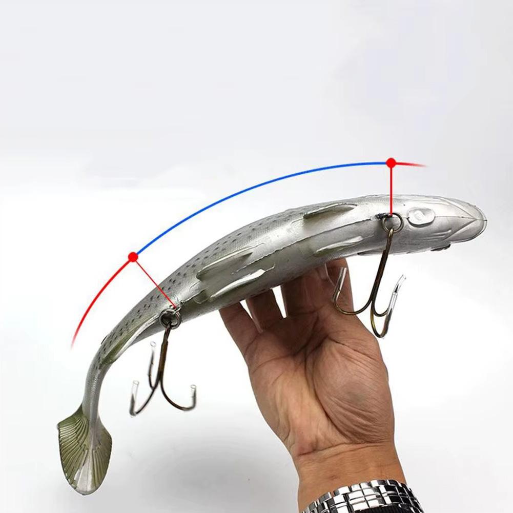 Искусственные воблеры приманка 20/30 см большого размера морская рыболовная приманка мягкая имитация свимбейт кренк приманка для глубоководной рыбы щука рыболовные снасти