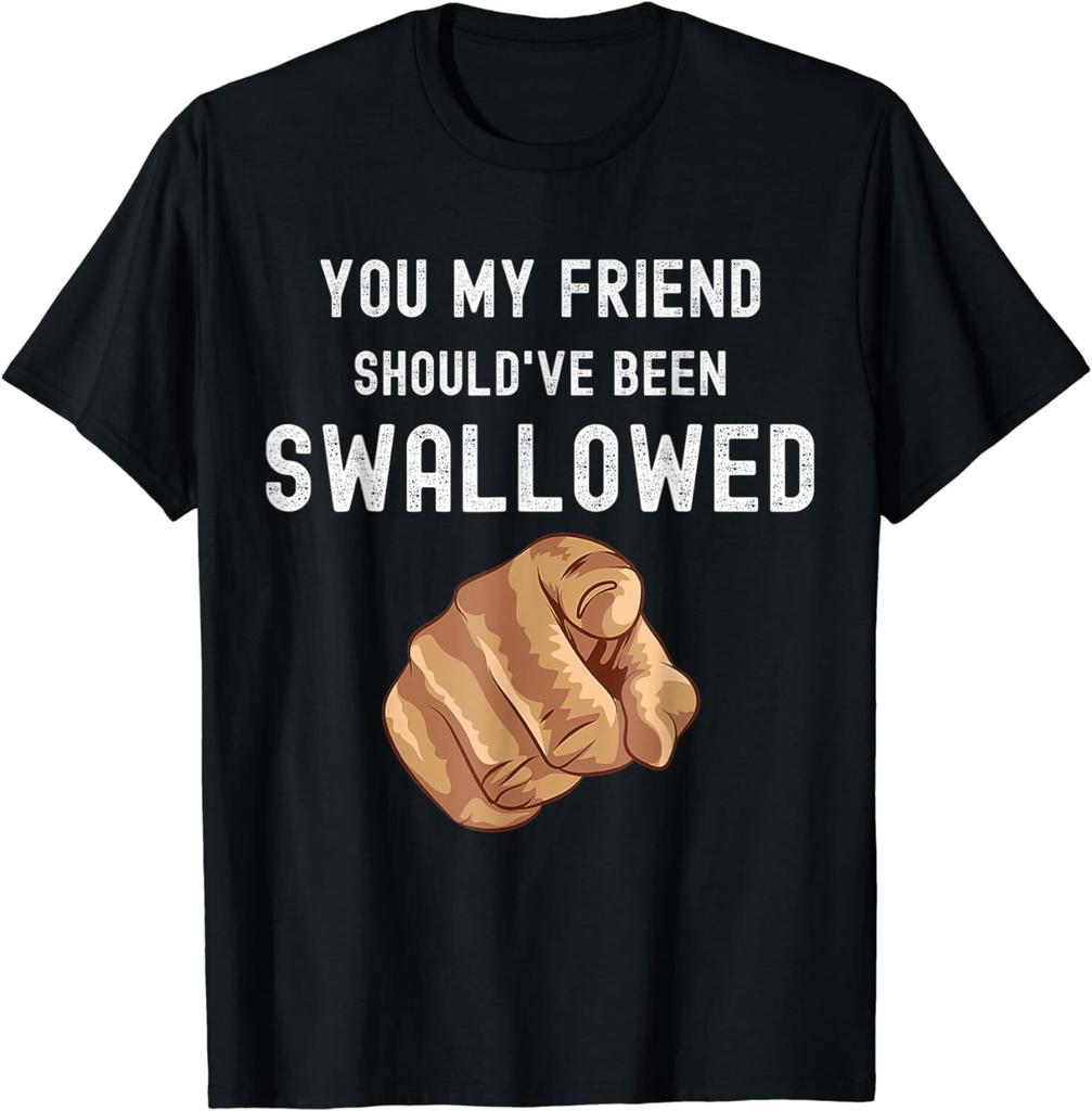 New Limited Funny Inappropriate Adult Humor Gift Rude Gag TShirt Polyester Material Short Sleeve Graphic T Shirts