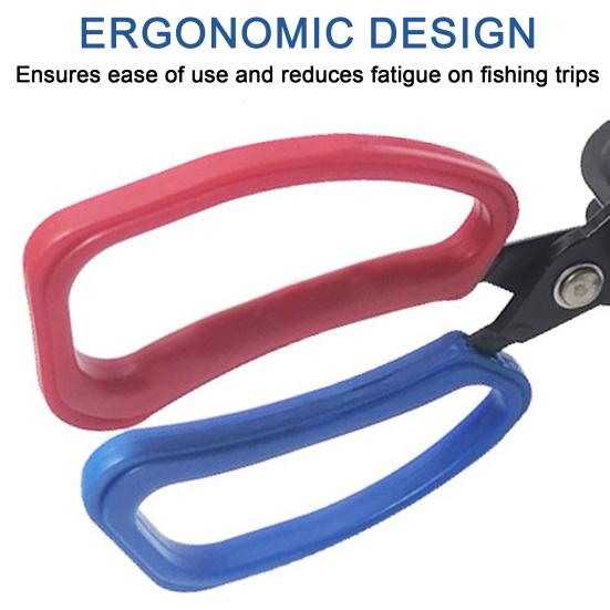 Metal Fish Gripper 2/3 Claws Anti-slip Handle Multifunction Fishing Pliers Grabber Fish Control Clamp Tong Fishing Accessories