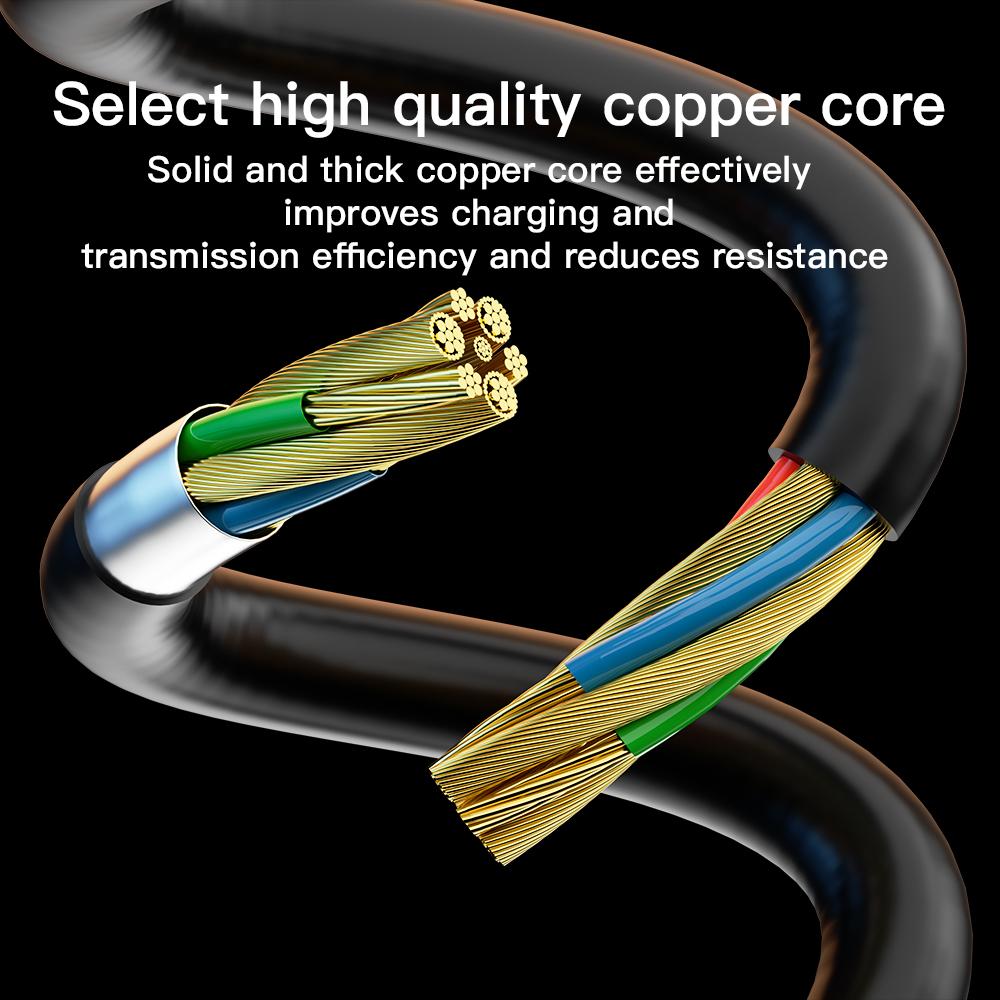 KEYSION PD 27W автомобильный пружинный кабель передачи данных USB Type C To L провод для быстрой зарядки iPhone 14 11 12 13 Pro Max X XR XS 8 7 SE 2 IOS iPad