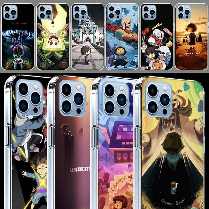 Chapter art Undertale Cases Phone Case For Iphone 17E 16E 17 Air 16 Pro Max 15 Pro 14 Plus 11 13 12 Mini Cover Cases Compatible