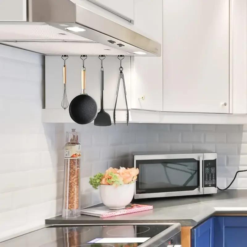 Универсальные сверхпрочные магнитные крючки - Поворотные неодимовые магниты 26 фунтов - Многоцелевые решения для подвешивания для дома