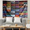 NFL Print Tapestry, Lightweight Wall Hanging, for Bedroom, Dorm, Living Room, Home Art Decor, Birthday Christmas Gift for Friends