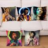 SINGER J-JIMI H-HENDRIX Наволочка Квадратная Подушка Спальня Диван Отдых Подушка для Комфорта Автомобиль Гостиная Домашний Декор