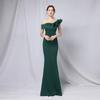 Long Evening Reception Playing Party Dress Self-wedding Shoot Guest Review Many Mermaid Elegant Bridesmaid Prom Korean  2024