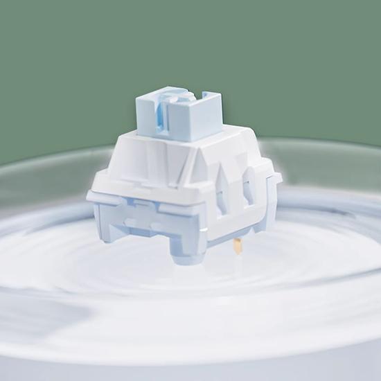 Ajazz AKS068pro Mechanical Keyboard Ergonomic Tri-Mode Gasket Structure VIA Solution Kit Finished Product