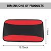 Stylish Car Center Console Cover,PU Leather Car Armrest Cover Prevent Scratches On Center Console,Universal Car Armrest Cushion Car Accessories