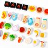 Wooden Pretend Play Kitchen Toys Simulation Food Kids Pretend Cooking Toy  Toddlers Boys Girls