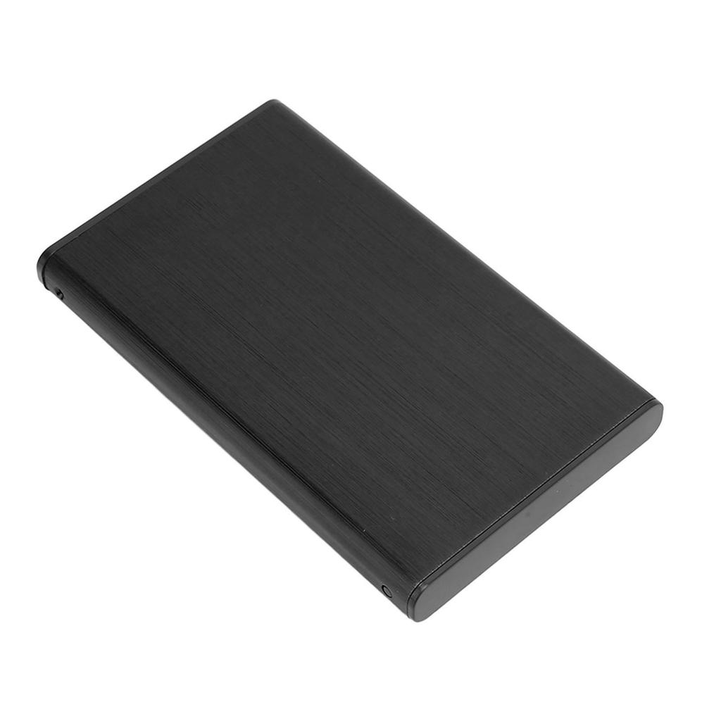 USB3.0 Hard Drive Enclosure Portable 2.5 Inch SATA Aluminum Alloy Computer Hard Drive Case Black