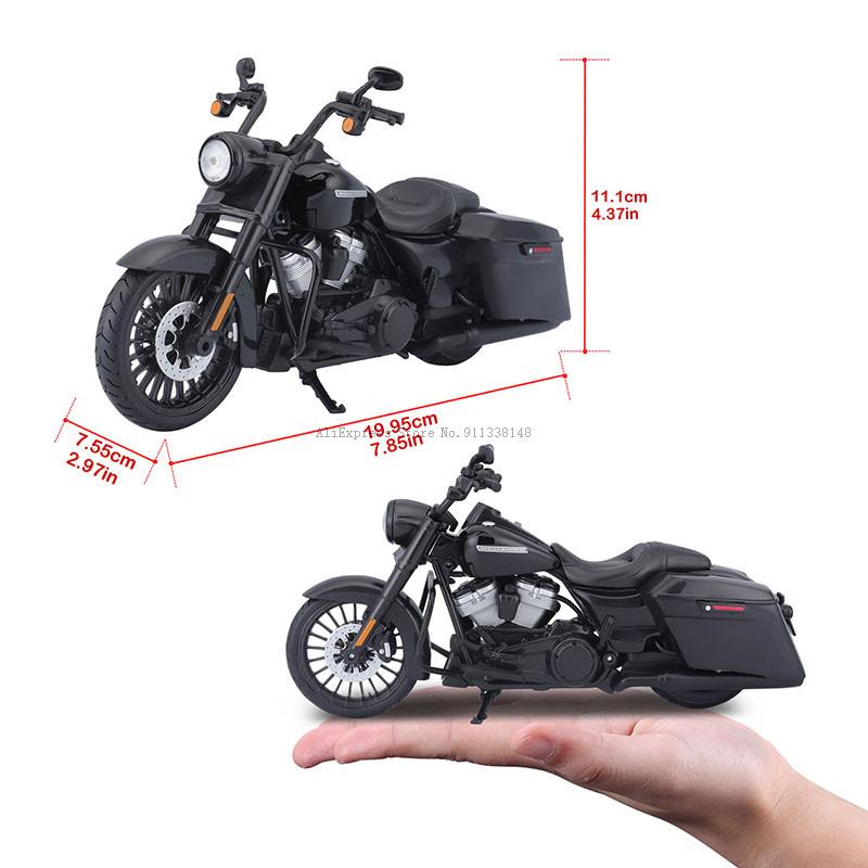 1:12 различных стилей Harley Davidson 2017 Road King Special Classic Статичная литая модель мотоцикла Коллекционная игрушка Подарок