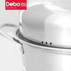 Двухъярусная пароварка и суповая кастрюля из нержавеющей стали Debo
