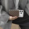 Корейский Ins Коричневый Чехол для Телефона в Горошек для iPhone 17 16e 16 15 14 13 12 11 Air Pro Max X XR XSMAX 8 Plus Роскошный Прозрачный Задний Чехол
