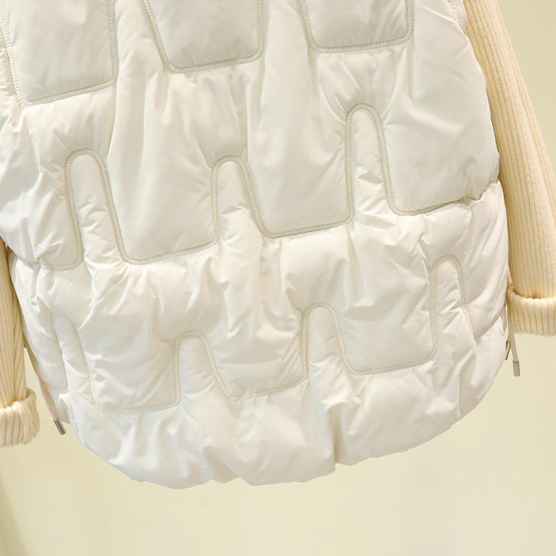 Autumn Winter Vests for Women 2023 New Fashion Thick Warm Zipper Sleeveless Parkas Korean Style Women's Winter Coat