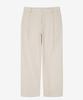 MINDBRIDGE [Warm] Cotton Wide One-Pleat Elastic Waist Pants - 3 Colors