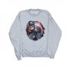 Marvel Womens/Ladies The Falcon And The Winter Soldier Captain America Stare Sweatshirt