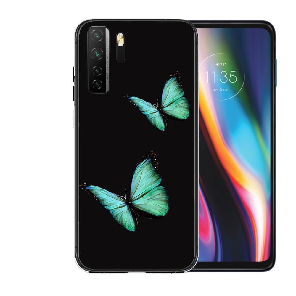 Beautiful Butterfly Pattern Black Soft Cover The Pooh For Huawei Nova 8 7 6 SE 5T 7i 5i 5Z 5 4 4E 3 3i 3E 2i Pro Phone Case Case