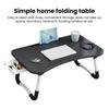 Portable Laptop Desk Foldable Table High Stability Strong Load-bearing Non-Slip Design Small Working Table for Home