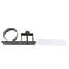 Wall Hair Dryer Straightener Holder Space Saving Self Adhesive Aluminum Alloy Wall Hair Dryer Rack