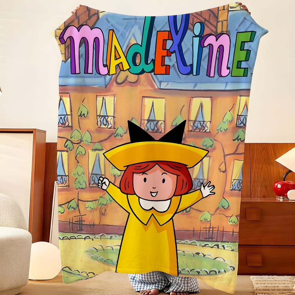 Плед Art M-Madeline, Фланелевый плед, Легкий, Уютный, Прочный, Моющийся, Милый, Прохладный