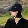 Женская шляпа от солнца K Standard Съемная Многофункциональная С Большими Полями Ветрозащитная Шляпа от солнца Открытая Сверху Шляпа от солнца