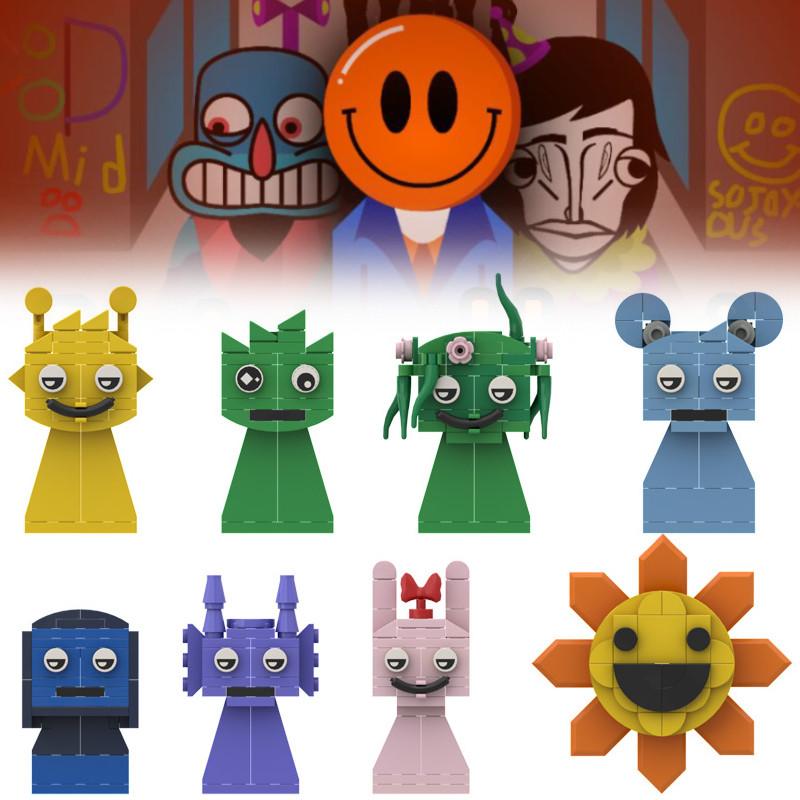 Building Incredibox Sprunki Blocks Set Construction Educational Toy Game Diy