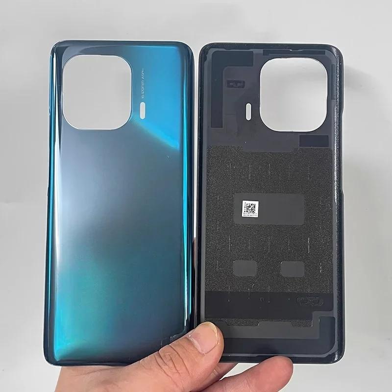 Задняя крышка для Xiaomi Mi 11 Pro, крышка батарейного отсека, стеклянный корпус задней двери с запасными частями для объектива камеры