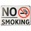 1pc No Smoking Metal Sign 8''x12''/20cm*30cm Vintage Metal Plaque Kitchen Club Bar Restaurant Living Room Slogan Home Sticker
