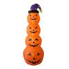 Inflatable Pumpkins Lighted Up Stacked Blow Up Pumpkins for Indoor Outdoor Yard Decoration 7.87ft