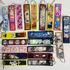 Аниме Замок Брелок Фанаты Подарки Jet Tags Вышивка Брелок для ключей Милый Автомобильный Подвеска Брелок Украшение Сумка Кошелек Шарм Аксессуары Подарки