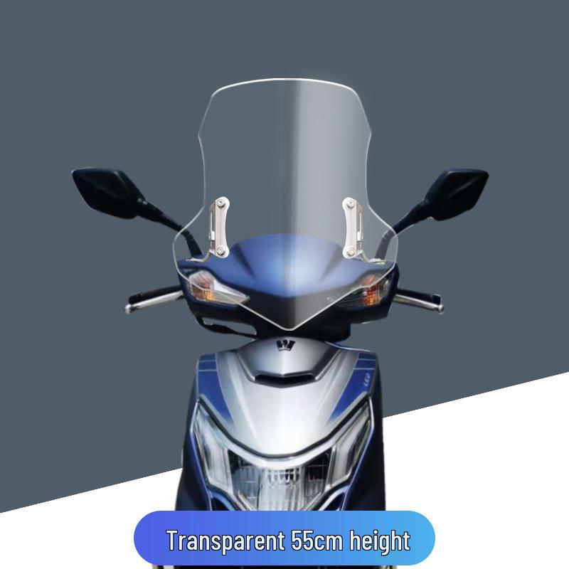 Передний ветровик Haojue Tiger Shark VX125 UCR USR125, Защита от дождя - Утолщенный Модификационный Аксессуар