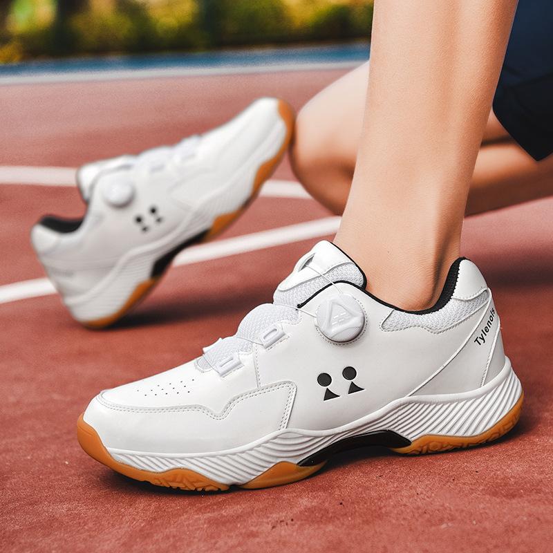 New men's and women's professional badminton shoes are breathable and wear-resistant, lightweight and shock-absorbing training tennis sports table