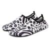Модные женские и мужские босоножки для воды с леопардовым принтом, пляжная обувь, быстросохнущие походные спортивные сандалии, повседневные тренировочные туфли, легкие сандалии 46