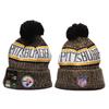Winter Knit Beanie Men Women - NFL Eagles Cowboys Team Warm Acrylic Hat Adjustable Foldable Reflective