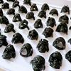 10 шт. преувеличенный череп мужское кольцо сплав камень аксессуар кольцо ювелирные изделия