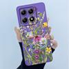 Для Xiaomi 14T Pro 5G Чехол Мягкий Силиконовый Защитный Чехол Модный Простой Цветочный Fundas для Xiaomi14T 14 T Pro Телефон Coque