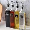 Стеклянная бутылка для наливания масла и уксуса - Некапающая для оливкового масла, соевого соуса и приправ
