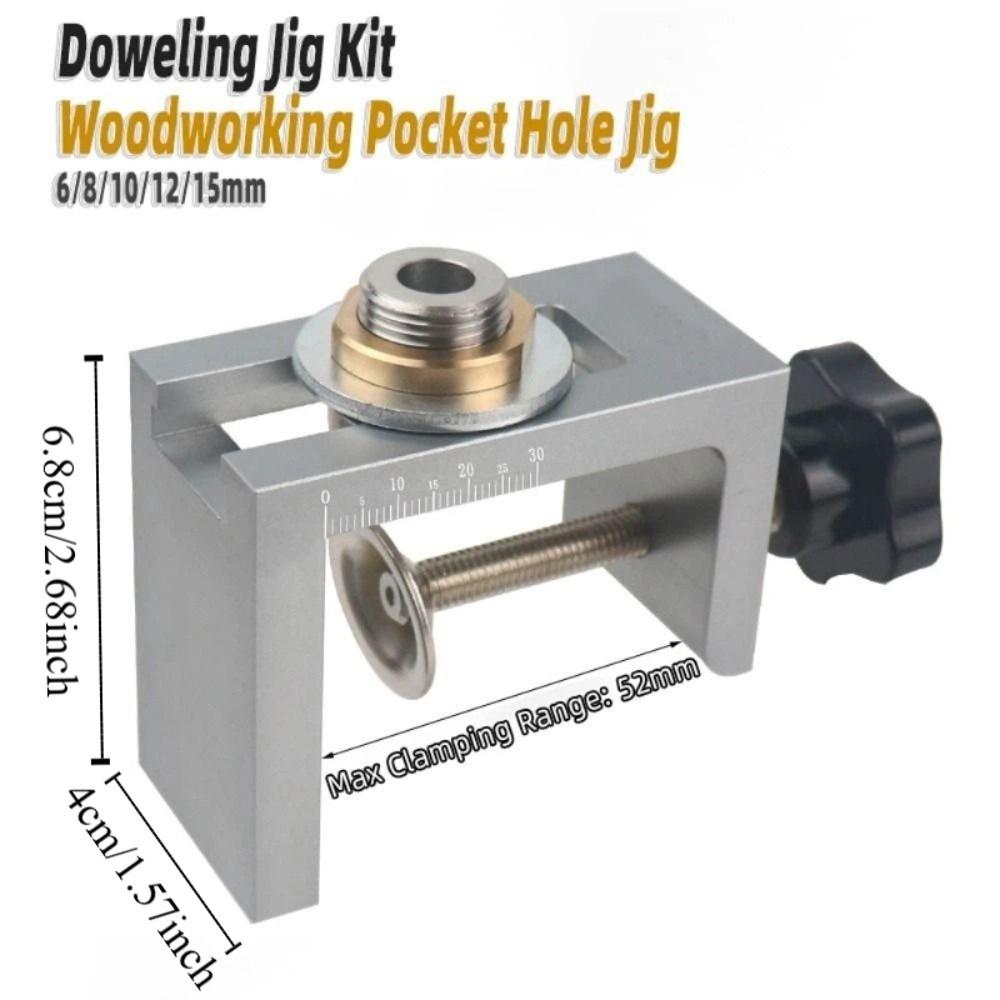 Набор кондукторов для расширения отверстий, эффективное сверление, отбойник для дверцы шкафа, домашняя мастерская