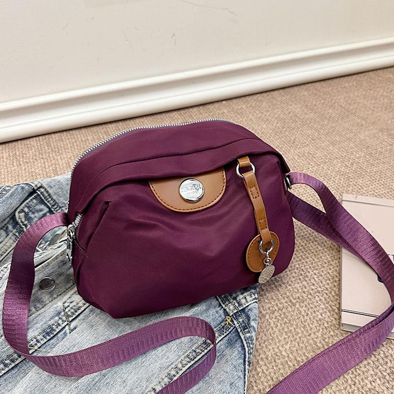Nylon Crossbody Bag Women Fashion Casual Ladies Large Capacity Water-Repellent Shoulder Messenger Bag Premium Durable