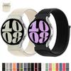 Без зазоров Ремешок Для Samsung Galaxy Watch 6 4 Classic 5 pro 44мм 40мм 47мм 43мм нейлоновый петлевой браслет correa Galaxy Watch 4 20мм Ремешок