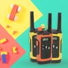 2pcs Long Distance Kid Walkie Talkies with LED Light 2 Way Radio Wireless Portable Electronic Children Puzzle Toy Game