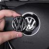 Для VOLKSWAGEN VW Автомобильный Интерьер Значок Наклейки на Руль Аксессуары Для Volkswagen GTI R-Line R Polo T5 Golf Passat