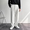 Korean-Style Loose Wide-Leg Men's Suit Pants - Trendy, Handsome, High-Grade Straight Trousers