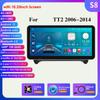 10,33-дюймовый 2Din Android Авторадио GPS для TT MK2 8J 2006-2014 Автомобильный радиоприемник Интеллектуальный экран Мультимедийный видеоплеер Головное устройство Carplay 4G