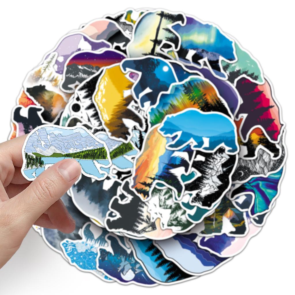 50 Graffiti Stickers Personalized Outdoor Decoration Mobile Phone Case Water Cup Suitcase Stickers